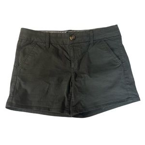 American Eagle Outfitters - Olive Green Midi Stretch Shorts - Size 6